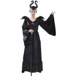 D�guisement sorcellerie reine mal�fique femme - polyester - noir - adulte - normes ue - no name