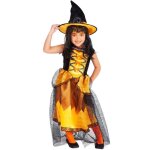 Dguisement sorcire orange chic fille - rubies - 8 ans - enfant