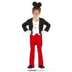 D�guisement souris - fiestas guirca - rouge / blanc / noir - enfant - gar�on - 3 � 14 ans