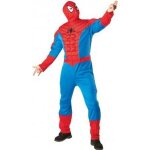 Dguisement spiderman adulte - rubies - costume avec torse eva et cagoule