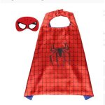 Déguisement spiderman - sebthom - cape + masque - rouge - enfant 3 ans et plus Déguisement spiderman - sebthom - cape + masque - rouge - enfant 3 ans et plus