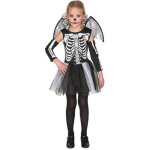 Dguisement de squelette avec des ailes pour fille - disfrazzes - polyester - multicolore - intrieur ...