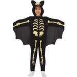 Dguisement squelette chauve - souris ailes enfant - fiestas guirca s. l. - noir - halloween et soires ...