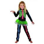 Dguisement fille - jadeo - squelette color - multicolore