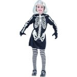 Dguisement squelette fille halloween jadeo multicolore