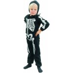 Dguisement squelette garon halloween - marque - 200819 - taille 1  2 ans - noir et multicolore