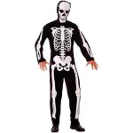 Dguisement de squelette pour homme - disfrazzes - modle halloween - noir - multicolore - adulte