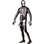 Dguisement squelette hot adulte - widmann - noir - halloween et soires  thme