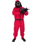 D�guisement squid game avec masque cercle officiel netflix - 120929 - funidelia - halloween et carnaval ...