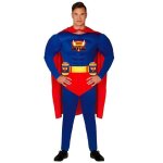 Déguisement superman drink - fiestas guirca s. l. - m. adulte - noir Déguisement superman drink - fiestas guirca s. l. - m. adulte - noir