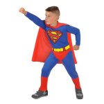 Dguisement superman - ciao - taille 3 - 4 ans - costume officiel - cape avec symbole - idal pour carnaval ...