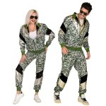 Dguisement survtement style annes 80 - smiffys - dollar amricain - vert - homme
