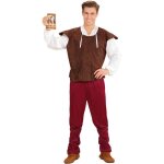 D�guisement - widmann - tavernier beltran - s - marron - costume m�di�val pour homme