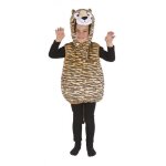 D�guisement enfant - tigre ptitclown - 3 ans - polyester - combinaison � capuche avec queue