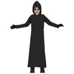 Dguisement tunique  capuche noire enfant