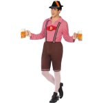 Dguisement tyrolien alpin pour homme - polyester - marron - oktoberfest