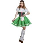 Dguisement tyrolienne verte femme - disfrazzes - robe jupon et corset