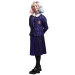 Dguisement uniforme nevermore fille - chaks - 11 - 12 ans - noir violet - intrieur
