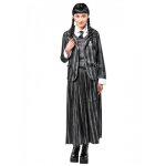 D�guisement femme - rubies - uniforme scolaire mercredi addams - noir - veste haut et jupe - sous licence ...