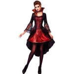 Dguisement vampire alani femme - widmann - xs - halloween - noir - adulte