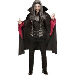 Dguisement vampire cape homme pour halloween - widmann - modle adulte - noir - taille xl - polyester ...
