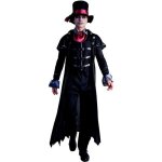 Dguisement vampire dandy homme - blanc - polyester - halloween