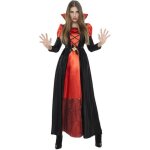 Dguisement vampire femme - robe longue avec jupon et ceinture - halloween et ftes de terreur
