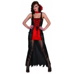 Dguisement vampire femme rouge et noir halloween jadeo rouge