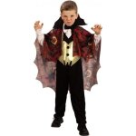 Dguisement vampire garon halloween - marque - modle - blanc - orange - intrieur