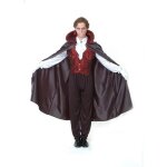 Dguisement vampire homme halloween - marque - modle - adulte - multicolore - noir - polyester