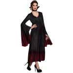 Dguisement vampiresse noire femme - marque no name - modle vampire - polyester - halloween