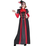 Dguisement vampiresse victorienne femme - car y gus s. l. - noir - halloween