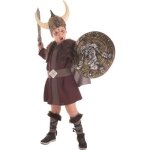 Dguisement viking pour enfant - disfrazzes - tunique cape casque ceinture et leggings - multicolore