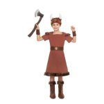 D�guisement enfant - viking odin - marron / multicolore - int�rieur - a partir de 6 ans