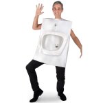 D�guisement - wc pour adulte - blanc - taille m / l - int�rieur