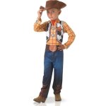 Déguisement woody toy story - rubies - garçon 5 - 6 ans - combinaison et chapeau marron en polyester Déguisement woody toy story - rubies - garçon 5 - 6 ans - combinaison et chapeau marron en polyester