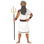 Dguisement - zeus - roi mythologie grec - homme - taille m - costume complet