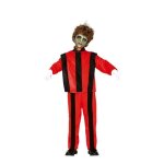 Dguisement zombie chanteur enfant - disfrazzes france - modle multicolore rouge - halloween