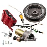 D�marreur �lectrique volant moteur + aimant pour honda gx340 11 cv gx390 13 cv