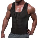 Demeuble2en1 d�bardeur ceinture de sudation homme gilet de n�opr�ne sauna minceur gaine amincissante