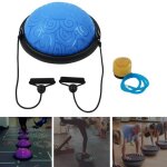 Demi - ballon pour yoga pilates Équipement dexercice physique - mxzzand - bleu - pvc - 46x46x20cm Demi - ballon pour yoga pilates Équipement dexercice physique - mxzzand - bleu - pvc - 46x46x20cm