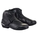 Demi - bottes smx - 1 r v2 - alpinestars - textile - noir - homme