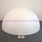 Demi - sph�re de 50 cm de diam�tre d�me xxl creux en polystyr�ne - unique