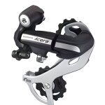 Drailleur arrire acera 7 / 8v m360 - shimano - chape super longue - noir