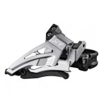 Drailleur avant - shimano - deore xt m8025 - 2x11 vitesses - gris