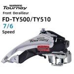 Dérailleur avant tourney fd - ty500 et fd - ty510 6 / 7 vitesses top swing 31. 8mm / 34. 9mm - x - tout ... Dérailleur avant tourney fd - ty500 et fd - ty510 6 / 7 vitesses top swing 31. 8mm / 34. 9mm - x - tout ...