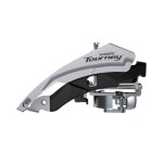 D�railleur avant triple descente shimano tourney fd - ty600 - l6 - gris - 318x349 mm