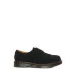 Derbie dr martens 1461 - homme - noir - daim - semelle crante  coussin dair