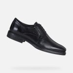 Derbies homme en cuir noir u brandolf geox - confortables et respirantes Derbies homme en cuir noir u brandolf geox - confortables et respirantes