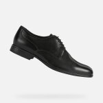 Derbies homme geox u iacopo - noir - cuir